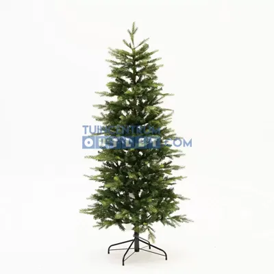Everlands Kunstkerstboom Grandis slim fir h180cm groen
