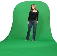 BRESSER TR-10 Inklapbare Achtergrond 150x200+200cm chromakey groen - thumbnail