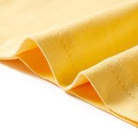 Kindershirt met korte mouwen 116 geel - thumbnail