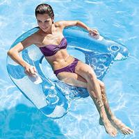 Intex 58859eu wet set collection sit 'n float opblaasbare drijfstoel verschillende kleuren - thumbnail