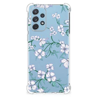Samsung Galaxy A73 Uniek Case Blossom White
