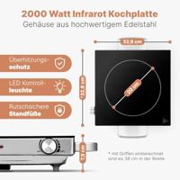 Profi Cook PC-EKP 1210 501210 Kookplaat - thumbnail