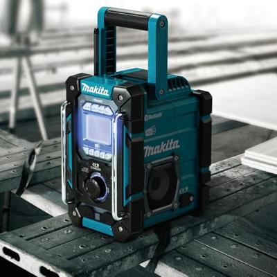 Makita DMR301 Accu bouwradio FM DAB/DAB+ Bluetooth met laadfunctie Makita DMR301 Accu bouwradio FM DAB/DAB+ Bluetooth met laadfunctie