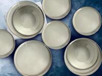 Cookinglife Serviesset Urban Chic 18-delig / 6 personen - 6 dinerborden, 6 ontbijtborden en 6 kommen - thumbnail