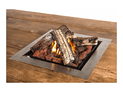 Cocoon losse inbouwbrander vierkant