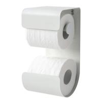 Toiletrolhouder dubbel Sealskin Brix Wit - thumbnail