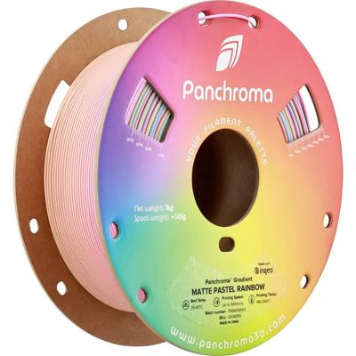 Polymaker CA04055 Panchroma™ Gradient Matte Filament PLA kunststof Meerkleurig 1.75 mm 1000 g Pastel Rainbow, Regenboog 1 stuk(s)