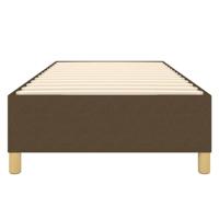 Boxspringframe stof donkerbruin 100x200 cm - thumbnail