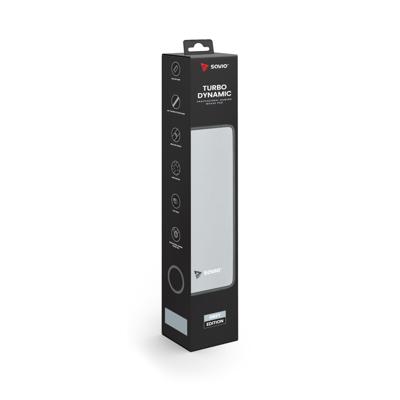 Savio Turbo Dynamic XL - Grey Edition Game-muismat Grijs