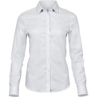Tee Jays TJ4025 Women´s Stretch Luxury Shirt - White - XS - thumbnail