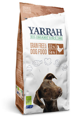 Yarrah Hond Kip & Vis Graanvrij Bio (2kg) Yarrah Hond Kip & Vis Graanvrij Bio (2kg)