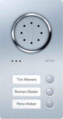 Ritto by Schneider 1810320 Deurintercom RVS
