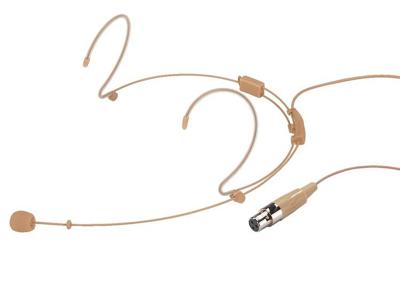 Monacor HSE-140/SK Spraakmicrofoon Headset Zendmethode:Kabelgebonden Incl. windkap Mini-XLR Kabelgebonden