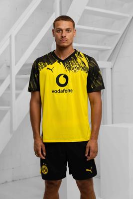 Borussia Dortmund Thuis Shirt Senior 2025/2026 - Maat XL - Kleur: ZwartGeel | Soccerfanshop