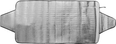 ProPlus anti ijsdeken/zonnescherm 85 x 180 cm polyester zilver