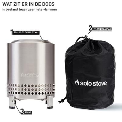 Tafelvuurkorf Mesa XL d17.7cm Mesa xl Solo Stove - Solo stove Tafelvuurkorf Mesa XL d17.7cm Mesa xl Solo Stove - Solo stove