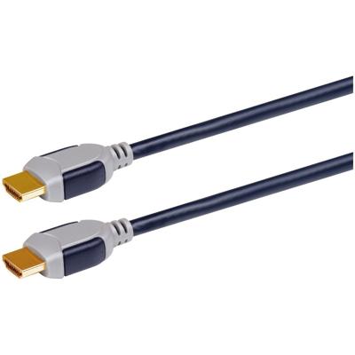 Scanpart High Speed HDMI kabel met Ethernet 2.0m HDMI kabel Zwart