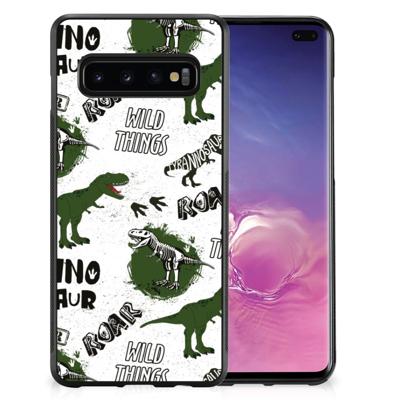 Back Cover voor Samsung Galaxy S10+ Dinosaurus Back Cover voor Samsung Galaxy S10+ Dinosaurus