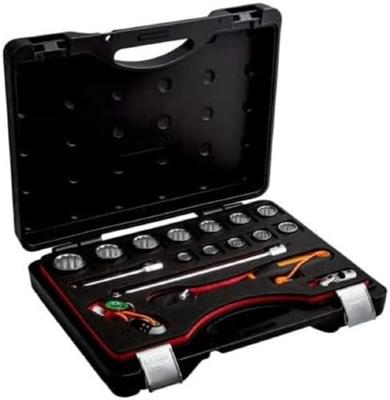 Bahco Doppenset 1/2" | met 4-punts veiligheidsoplossing | metrisch | 17-delig - TAH16BZ/17 Bahco Doppenset 1/2" | met 4-punts veiligheidsoplossing | metrisch | 17-delig - TAH16BZ/17