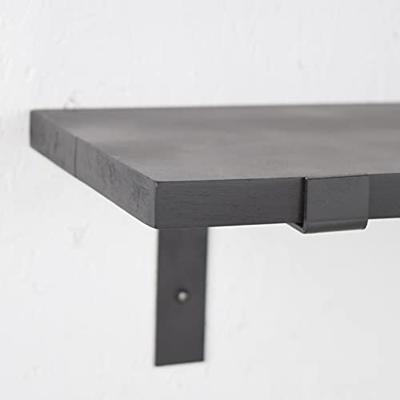 LOFT42 Wally Wandplank Zwart Mangohout - Industrieel - 70x16x1,6