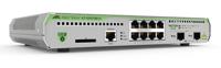 Allied Telesis AT-GS970M/10PS-30 Switch Layer 3 Lite Gigabit Managed - 8 x 10/100/1000T PoE+ | 2 x SFP - 124W PoE budget - Interne PSU - thumbnail