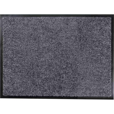 Siena HOME 574-1-601-014 Voetmat „Twine” 60 x 80 cm grijs (l x b) 80 cm x 60 cm 1 stuk(s)