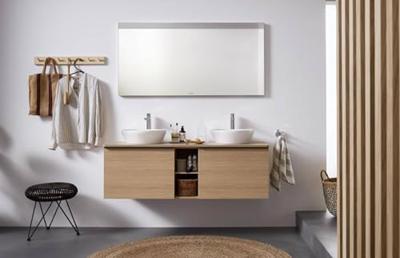 Duravit D-Neo opzetwastafel 12.5x40cm zonder kraangat keramiek Wit 2371400070 - thumbnail