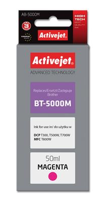 Activejet AB-5000M inkt (vervanging Brother BT-5000M; Supreme; 50 ml; rood)
