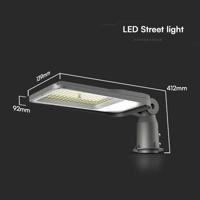 V-TAC VT-55ST 23618 LED-straatlantaarn Energielabel: E (A - G) LED LED vast ingebouwd 50 W Grijs - thumbnail