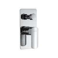 Douchekraan Inbouw Sapho Mixona Mengkraan Afbouwdeel 2-weg Chroom Sapho - thumbnail