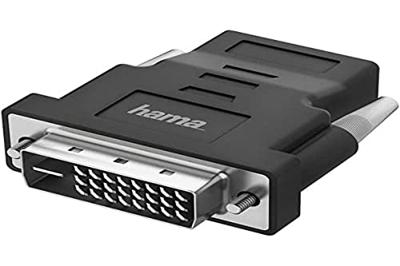 Hama Video-adapter DVI-stekker - HDMI™-aansluiting Ultra-HD 4K Hama Video-adapter DVI-stekker - HDMI™-aansluiting Ultra-HD 4K