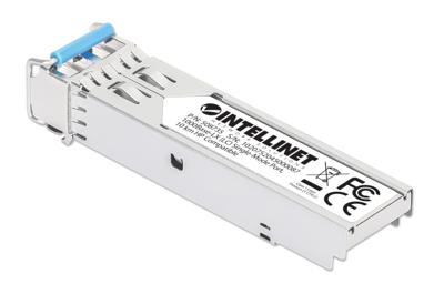 Intellinet 508735 Mini-GBIC Transceiver für LWL-Kabel (LC) Singlemode-Port 10 km HPE-kompatibel Transceivermodule 1000 MBit/s 10 km Type module LX Intellinet 508735 Mini-GBIC Transceiver für LWL-Kabel (LC) Singlemode-Port 10 km HPE-kompatibel Transceivermodule 1000 MBit/s 10 km Type module LX