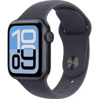 Apple Watch SE 3 GPS + Cellular 40 mm Aluminium kast Sport Band Middernacht M/L - thumbnail