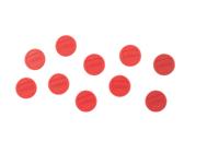 Magneet Nobo 24mm rood 10 stuks - thumbnail