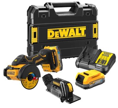 DeWALT DCS438E2T Accu slijpmachine 76mm 18V XR 1.7Ah POWERSTACK in TSTAK DeWALT DCS438E2T Accu slijpmachine 76mm 18V XR 1.7Ah POWERSTACK in TSTAK