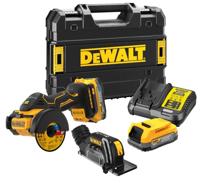 DeWALT DCS438E2T Accu slijpmachine 76mm 18V XR 1.7Ah POWERSTACK in TSTAK - thumbnail