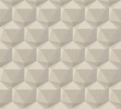 AS Creation Nara - Beige - Hexagon - 387485