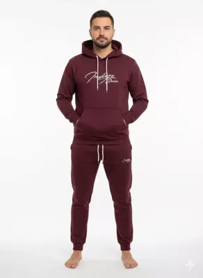 Indigo Denim - Joggingpak Heren - Bordeaux