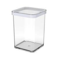 Rotho LOFT Bewaardoos 10x10x14.2 cm 1L Wit/Transparant - thumbnail