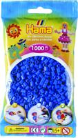 Hama Strijkkralen blauw 1000 stuks - thumbnail