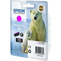 Epson Polar bear Singlepack Magenta 26 Claria Premium Ink - thumbnail