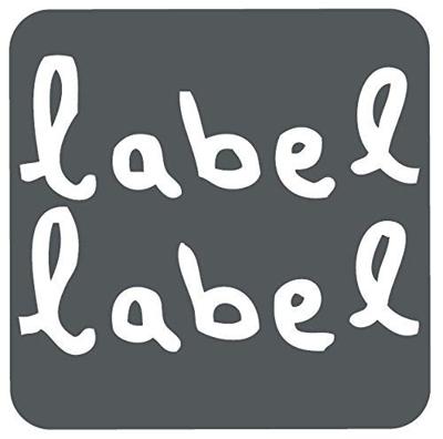 Label Label Stapeltrein roze
