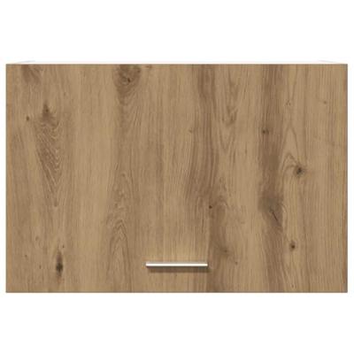 Hangkast 60x31x40 cm bewerkt hout artisanaal eikenkleur Hangkast 60x31x40 cm bewerkt hout artisanaal eikenkleur