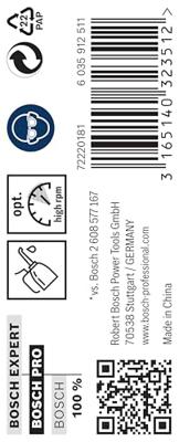 Bosch Accessoires Metaalboren HSS-G, Standard 4,8 x 52 x 83 mm 10st - 2608595334 Bosch Accessoires Metaalboren HSS-G, Standard 4,8 x 52 x 83 mm 10st - 2608595334