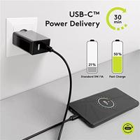 Kabel Goobay USB 3.2 Type C MM compatibel Fast Charge 100W 1m (Noir) - thumbnail