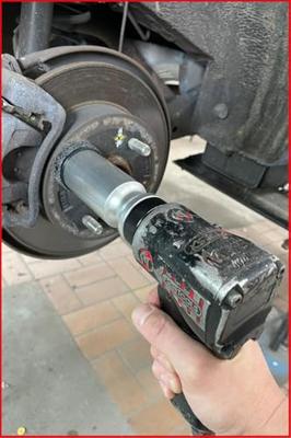 KS Tools 100.5090 Schuurtapenwielnaafschuurset, Ø 50 / 60 mm, 7-delig