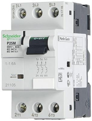 Schneider Electric 21105 21105 Motorbeveiligingsschakelaar 690 V/AC 1.6 A 1 stuk(s)