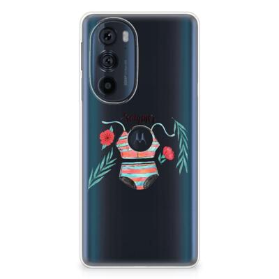 Motorola Edge 30 Pro Telefoonhoesje met Naam Boho Summer Motorola Edge 30 Pro Telefoonhoesje met Naam Boho Summer