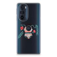 Motorola Edge 30 Pro Telefoonhoesje met Naam Boho Summer - thumbnail