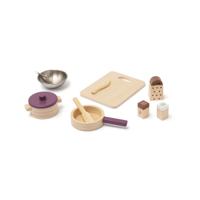 Kids Concept - Cookware play set BISTRO (1000566) - thumbnail